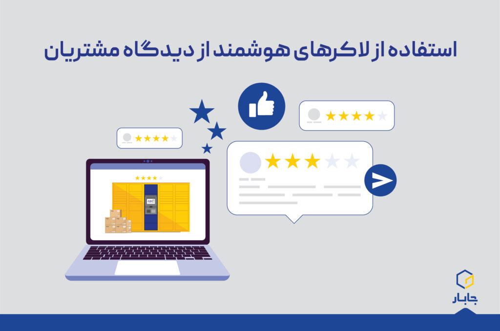 استفاده از لاکرهای هوشمند از دیدگاه مشتریان