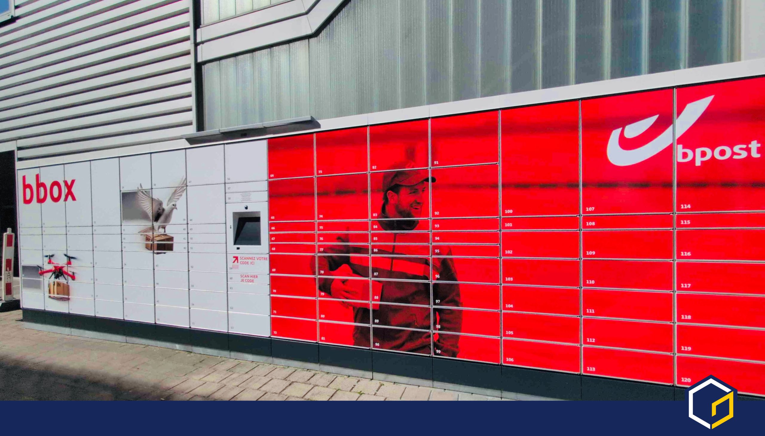 گسترش لاکرهای هوشمند؛ استراتژی جدید bpost برای تحول تحویل شهری در اروپا